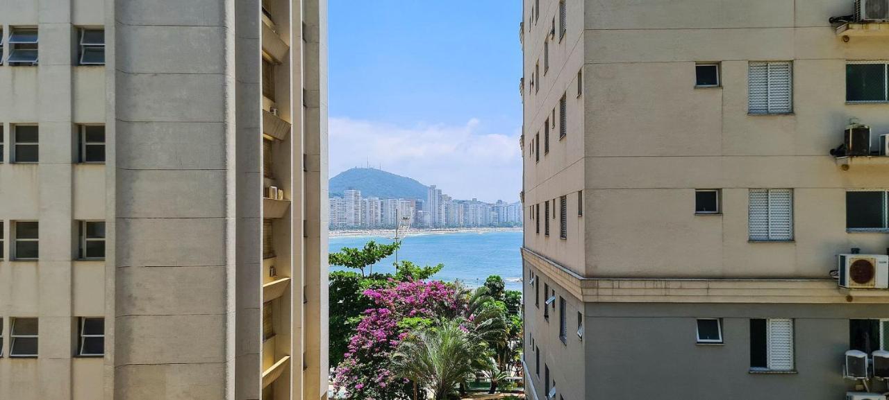 Apto Com Garagem E Lavanderia Em Frente A Praia Guarujá Exteriér fotografie