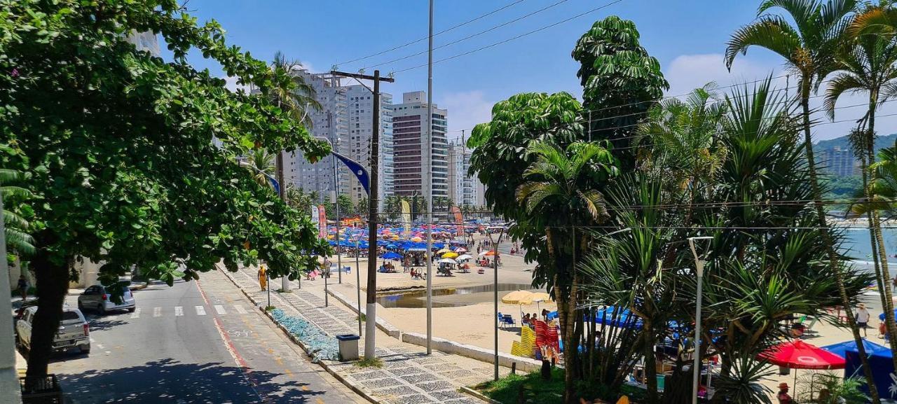 Apto Com Garagem E Lavanderia Em Frente A Praia Guarujá Exteriér fotografie