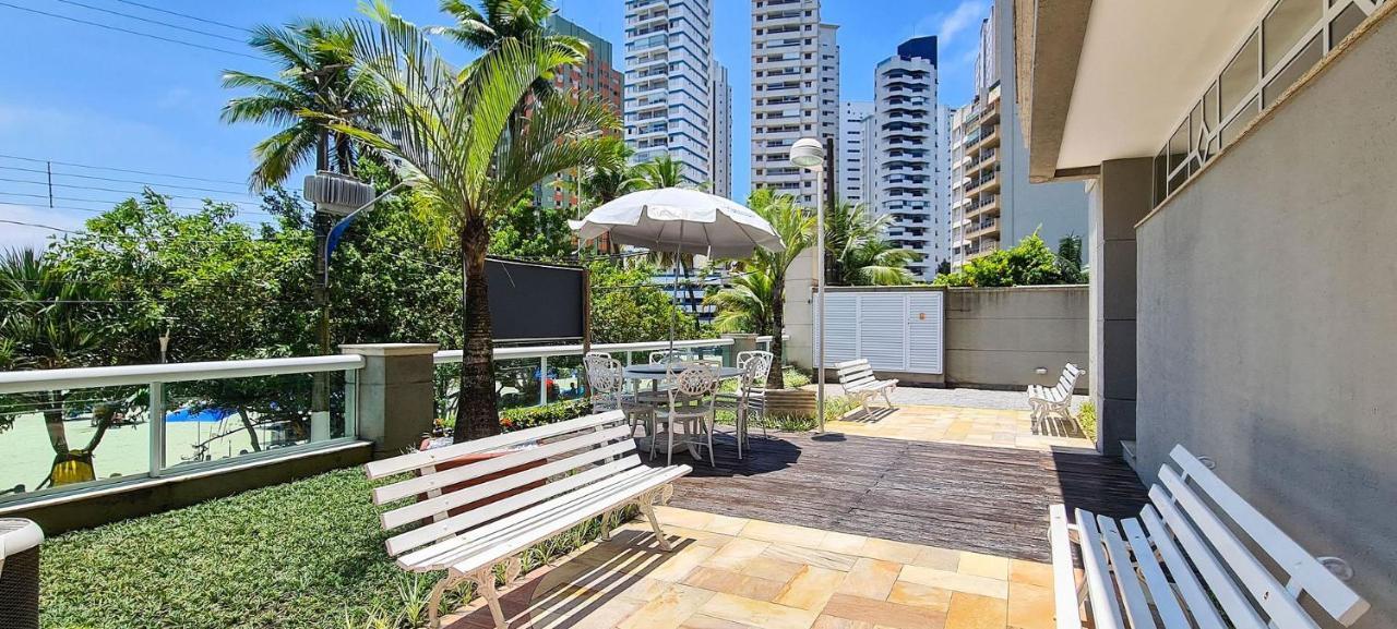 Apto Com Garagem E Lavanderia Em Frente A Praia Guarujá Exteriér fotografie