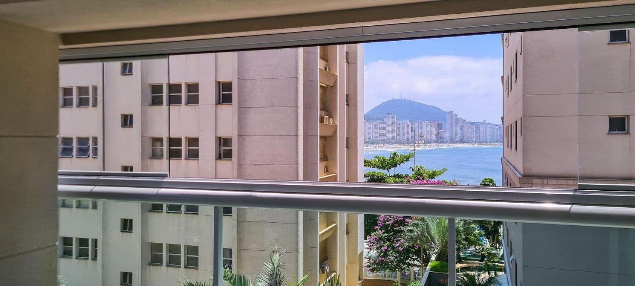 Apto Com Garagem E Lavanderia Em Frente A Praia Guarujá Exteriér fotografie