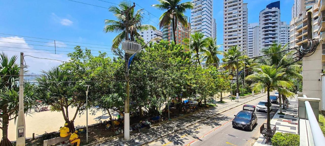 Apto Com Garagem E Lavanderia Em Frente A Praia Guarujá Exteriér fotografie